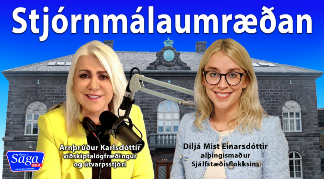 arnthrudur_og_dilja_stjornmalaumraedan_20feb2025_fyrir_vef.png