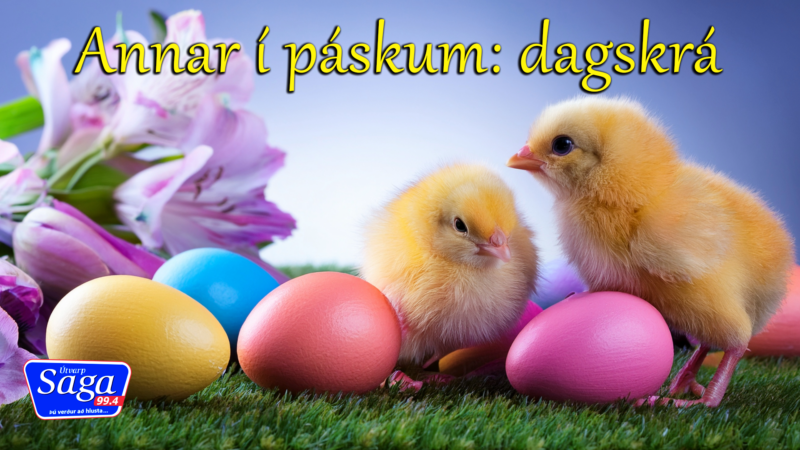 Hátíðardagskrá Útvarps Sögu – Annar í páskum Hátíðardagskrá Útvarps Sögu – Annar í páskum