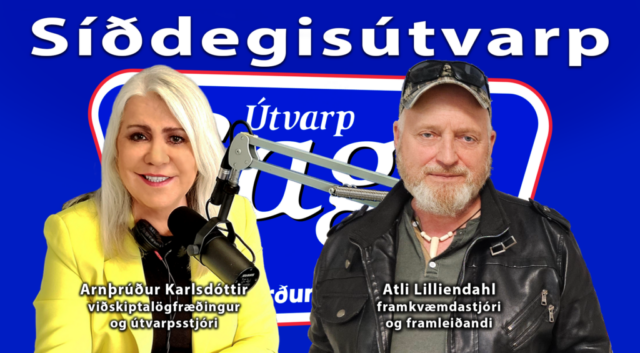 arnthrudur_karlsdottir_og_Atli-Lillendahl_siddegisutvarp_28082025_fyrir_vef2.png