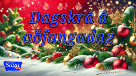 Hátíðardagskrá Útvarps Sögu – Aðfangadagur Hátíðardagskrá Útvarps Sögu – Aðfangadagur