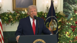 Trump fór yfir árangurinn á árinu – Minnist ekki á Venesúela