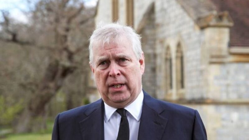 Andrew Mountbatten-Windsor handtekinn