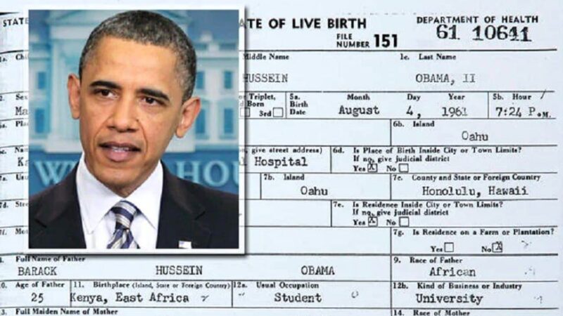 Hálfbróðir Obama segir fæðingarvottorð forsetans fyrrverandi falsað Hálfbróðir Obama segir fæðingarvottorð forsetans fyrrverandi falsað