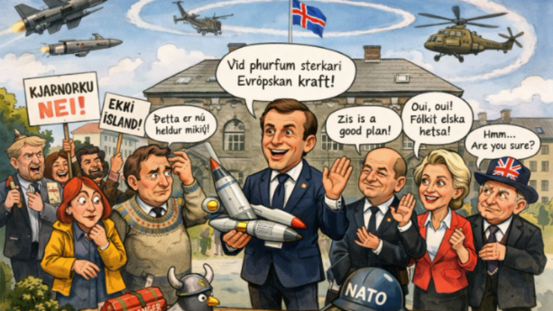 Verður Ísland kjarnorkuvopnaríki í ESB?