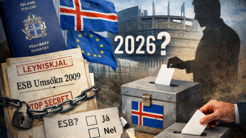 Hvers vegna er umsóknin til Evrópusambandsins frá 2009 falin?