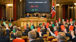 Norðmenn hafna umsókn um aðild að ESB