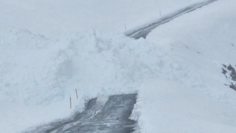 Snjóflóð féllu á Tröllaskaga og óvissustig áfram í gildi