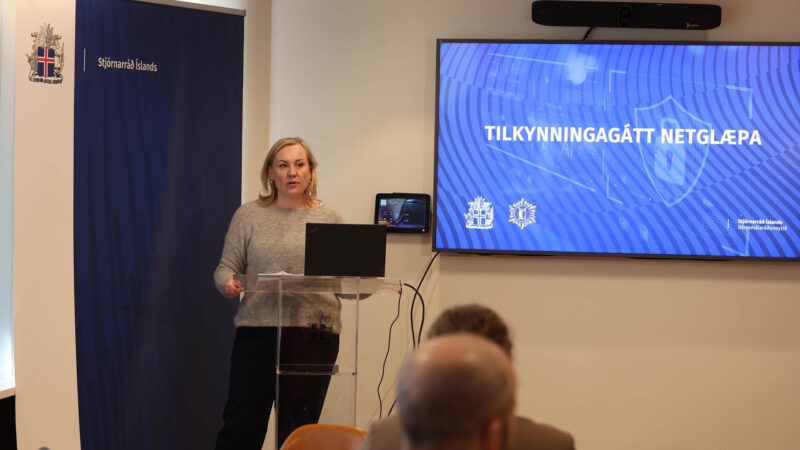 Ný tilkynningagátt gegn netglæpum opnuð