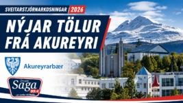 Litlar breytingar í nýjum tölum á Akureyri