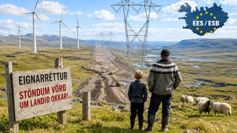 Deilur magnast í Borgarbyggð um vindorkuver og ríkisafskipti