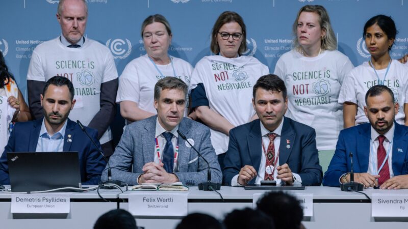 Deilur um milljarða í loftslagssjóði settu mark sitt á ráðstefnu SÞ í Bonn Deilur um milljarða í loftslagssjóði settu mark sitt á ráðstefnu SÞ í Bonn