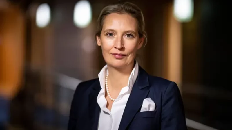 Weidel segir stafræna evru ógna frelsi og eignarétti almennings Weidel segir stafræna evru ógna frelsi og eignarétti almennings