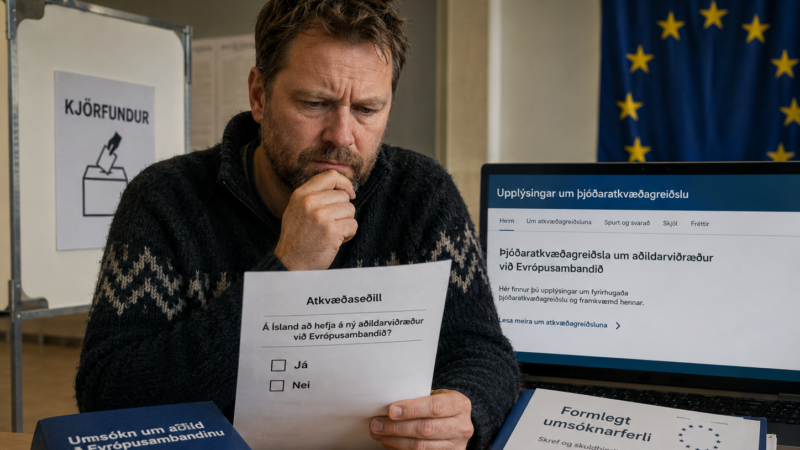 Villandi upplýsingar um ESB-atkvæðagreiðsluna á vefsíðu Landskjörstjórnar
