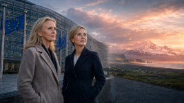 NEI yrði farmiðinn þeirra heim til Íslands