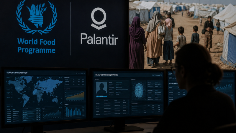 Matvælaáætlun SÞ framlengir samning við Palantir þrátt fyrir áhyggjur af persónuvernd Matvælaáætlun SÞ framlengir samning við Palantir þrátt fyrir áhyggjur af persónuvernd