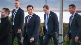 Fjórir íslenskir fjölmiðlar fá að spyrja Rubio á blaðamannafundinum Fjórir íslenskir fjölmiðlar fá að spyrja Rubio á blaðamannafundinum