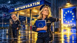 Georg Bjarnfreðarson á leið til Brussel Georg Bjarnfreðarson á leið til Brussel