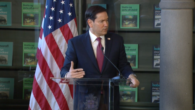 Rubio telur að Ísland standi frammi fyrir beinum ógnum Rubio telur að Ísland standi frammi fyrir beinum ógnum